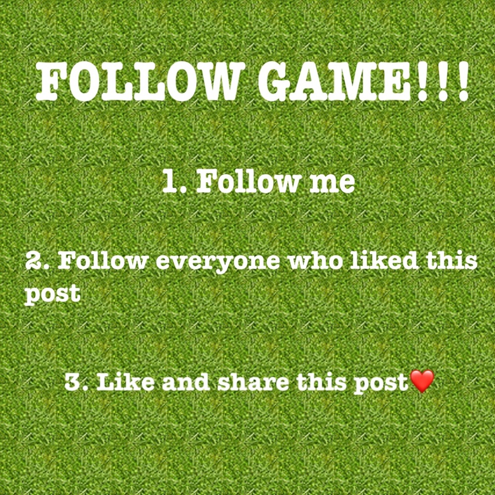 Follow new likers! Please read the description :)